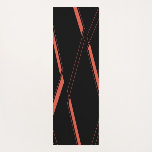 Moderne, eenvoudige grafische kunst voor het onttr yogamat (Achterkant)