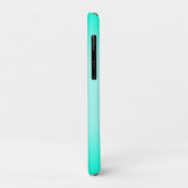 Moderne Eenvoudige groene Turquoise Verloopkleur Case-Mate iPhone Case (Achterkant/links)
