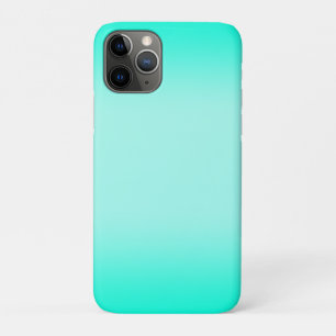 Moderne Eenvoudige groene Turquoise Verloopkleur Case-Mate iPhone Case