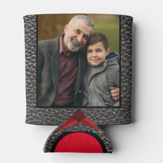 Moderne Eenvoudige Grootvader Schattige Cool Gift  Blikjeskoeler (Achterkant)