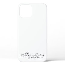 Moderne eenvoudige handgeschreven kalligrafie wit