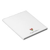 Moderne Eenvoudige handmatige stuurbalk Notitieblok (Schuin)