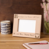 Moderne, eenvoudige heer en mevrouw namen, liefde  gegraveerde lijstjes (Links)