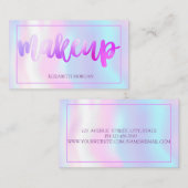 Moderne, eenvoudige holografische Lijst Visitekaartje (Voorkant / Achterkant)