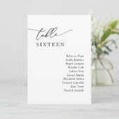 Moderne eenvoudige Kaarten voor het weddenschap tu (Staand voorkant)