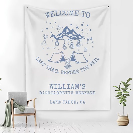 Moderne Eenvoudige Kamp Afscheid Van De Meisjes  Fleece Deken