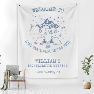 Moderne Eenvoudige Kamp Meisjesuitstap  Fleece Deken