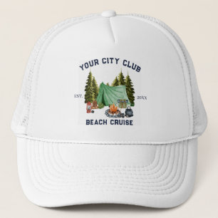Moderne Eenvoudige Kampeer Weekend Meisjesuitje Ho Trucker Pet