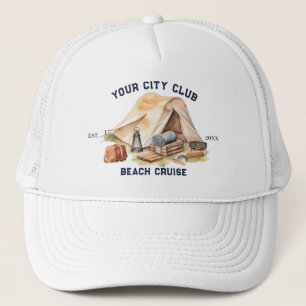 Moderne Eenvoudige Kampeer Weekend Meisjesuitje Ho Trucker Pet