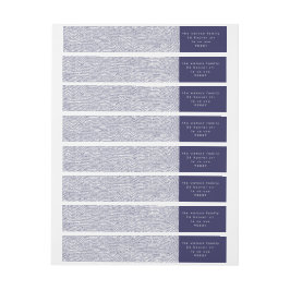 Moderne eenvoudige kerstmis met Blu-dle Return-adr