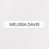 Moderne eenvoudige Kinder waterdichte labels (Design 1)