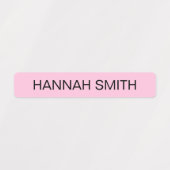 Moderne eenvoudige Kinder waterdichte labels (Design 2)