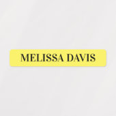 Moderne eenvoudige Kinder waterdichte labels (Design 1)