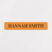 Moderne eenvoudige Kinder waterdichte labels (Design 2)