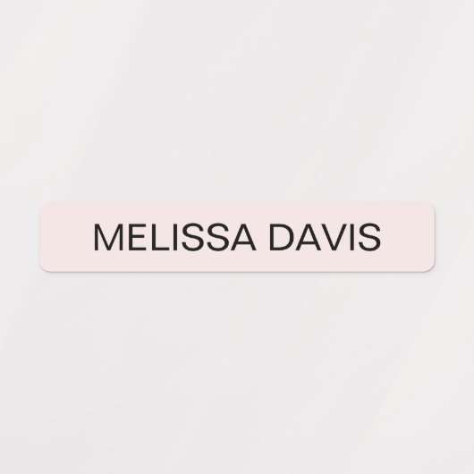 Moderne eenvoudige Kinder waterdichte labels (Design 1)