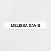 Moderne eenvoudige Kinder waterdichte labels (Design 1)