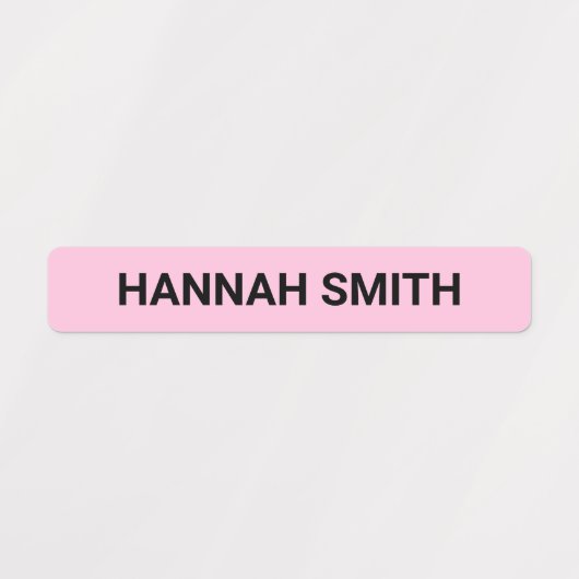 Moderne eenvoudige Kinder waterdichte labels (Design 2)