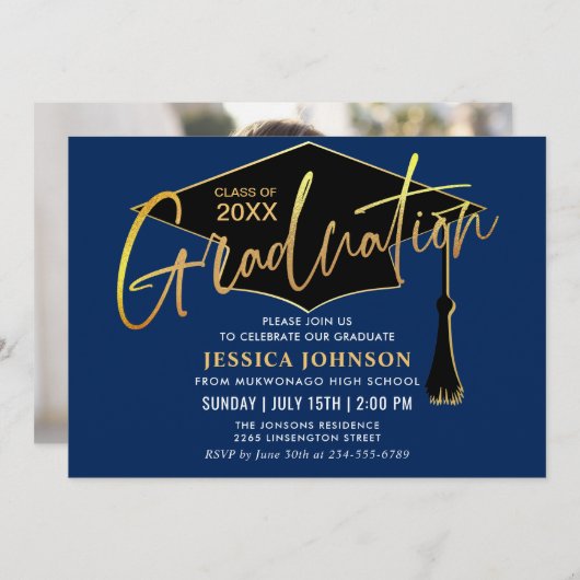 Moderne eenvoudige klasse van de 2023-fotograafpar kaart (Voorkant / Achterkant)