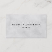 Moderne Eenvoudige & Klassieke Schoonheid Visitekaartje (Voorkant)