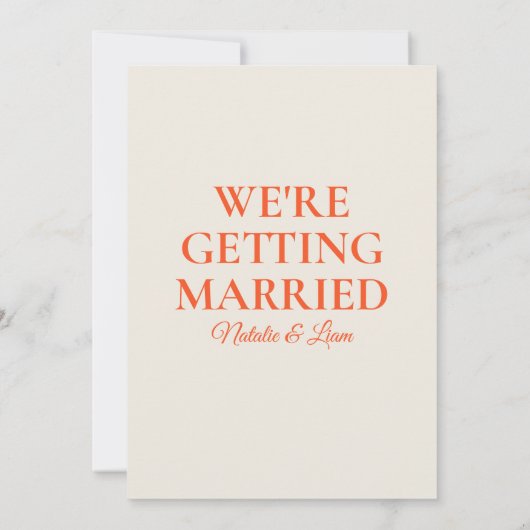 Moderne Eenvoudige Kleurrijke Hand Getrokken Retro Kaart (Achterkant)