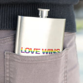 Moderne, eenvoudige, kleurrijke, levendige liefdes flacon (Voorbeeld)