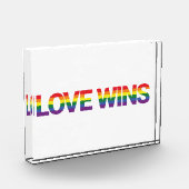 Moderne, eenvoudige, kleurrijke, levendige liefdes fotoblokken (Links)