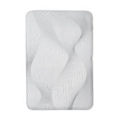 Moderne, eenvoudige, koele, abstracte bewegingsgol badmat (Voorkant Verticaal)