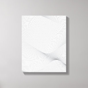 Moderne, eenvoudige, koele, abstracte bewegingsgol canvas afdruk