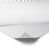 Moderne, eenvoudige, koele, abstracte bewegingsgol poster (Hoek)