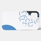 Moderne, eenvoudige, koele, abstracte, grafische v Case-Mate iPhone case (Achterkant (horizontaal))