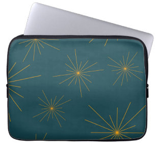 Moderne, eenvoudige, koele, trendy lichte abstract laptop sleeve