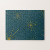 Moderne, eenvoudige, koele, trendy lichte abstract legpuzzel (Horizontaal)