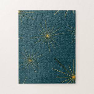 Moderne, eenvoudige, koele, trendy lichte abstract legpuzzel