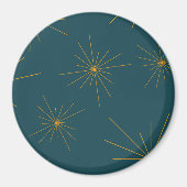 Moderne, eenvoudige, koele, trendy lichte abstract magneet (Voorkant)