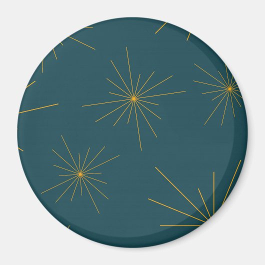 Moderne, eenvoudige, koele, trendy lichte abstract magneet (Voorkant)