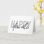 Moderne, eenvoudige, koele typografie Prettig Diva Kaart (Gele Bloem)