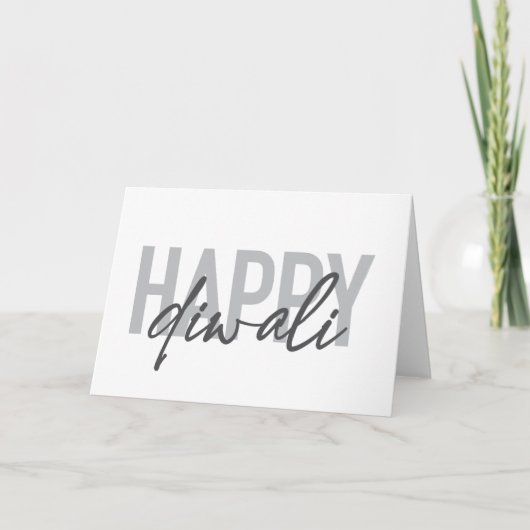 Moderne, eenvoudige, koele typografie Prettig Diva Kaart (Voorkant)