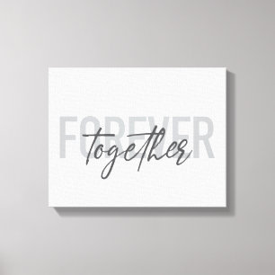 Moderne, eenvoudige, koele vormgeving van Forever Canvas Afdruk