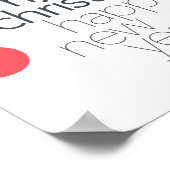 Moderne, eenvoudige, levendige, leuke "prettige ke poster (Hoek)