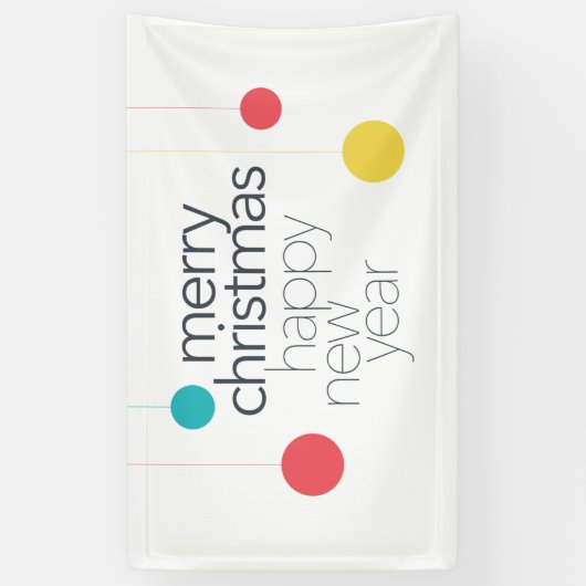 Moderne, eenvoudige, levendige, leuke "prettige ke spandoek (Verticaal)