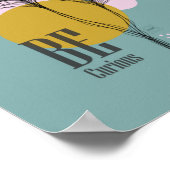 Moderne, eenvoudige line art Quote Poster (Hoek)