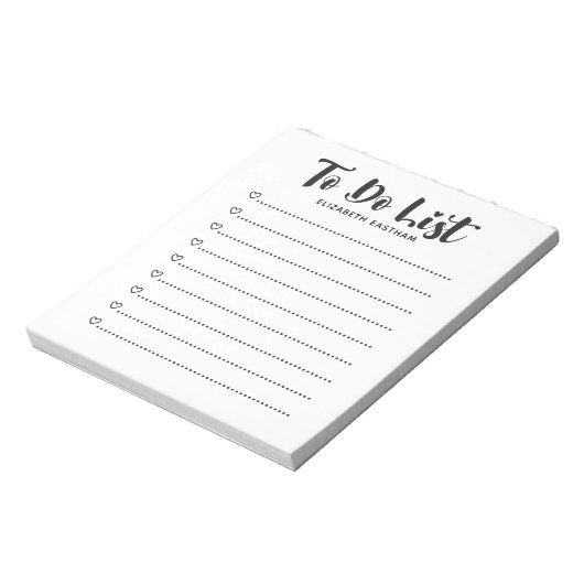 Moderne Eenvoudige Manuscript om de Blocnote van d (Linkerzijde)