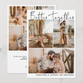 Moderne eenvoudige manuscriptschakelaar 6 foto's v aankondiging (Voorkant / Achterkant)