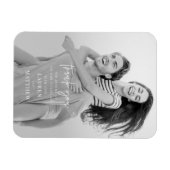 Moderne eenvoudige minieme camouflage bedankt magneet (Horizontaal)