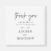 Moderne eenvoudige minieme camouflage bedankt magneet (Voorkant)