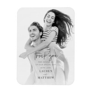 Moderne eenvoudige minieme camouflage bedankt magneet