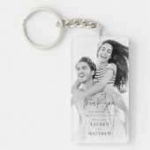 Moderne eenvoudige minieme camouflage bedankt sleutelhanger (Voorkant)