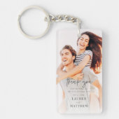 Moderne eenvoudige minieme camouflage bedankt sleutelhanger (Voorkant)