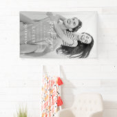 Moderne eenvoudige minieme camouflage bedankt spandoek (Insitu)