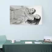 Moderne eenvoudige minieme camouflage bedankt spandoek (Beurs)